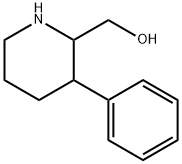 2-Piperidinemethanol, 3-phenyl- Struktur