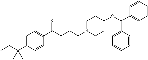 Ebastine EP Impurity E, 1312211-93-0, 结构式