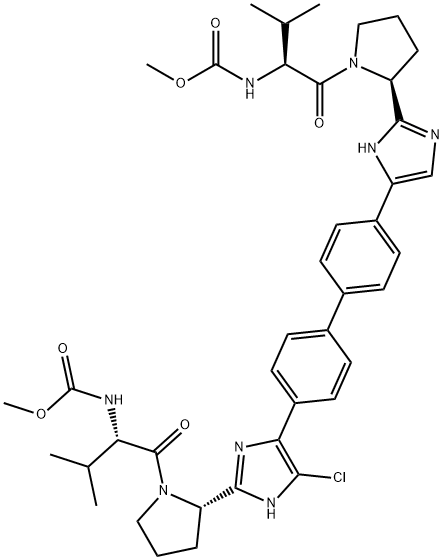 达卡他韦杂质21, 1312335-97-9, 结构式