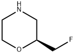 Morpholine, 2-(fluoromethyl)-, (2S)- Structure