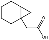 Bicyclo[4.1.0]heptane-1-acetic acid 结构式