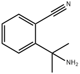 2-(2-氨基丙-2-基)苄腈, 1314713-41-1, 结构式