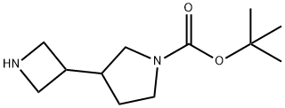 Tert-Butyl 3-(Azetidin-3-Yl)Pyrrolidine-1-Carboxylate(WX170105) 化学構造式