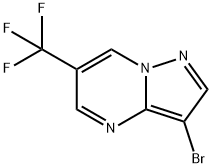 Pyrazolo[1,5-a]pyrimidine, 3-bromo-6-(trifluoromethyl)-|3-溴-6-(三氟甲基)吡唑并[1,5-A]嘧啶