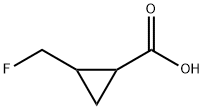 2-(氟甲基)环丙烷-1-羧酸, 1314960-53-6, 结构式