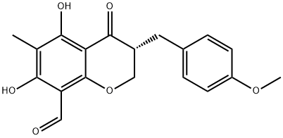 8-醛基麦冬黄烷酮B,1316224-76-6,结构式