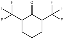 2,6-Bis-trifluoromethyl-cyclohexanone Structure