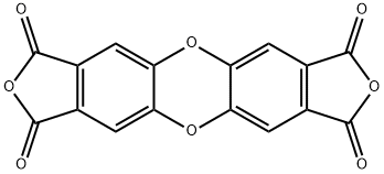 [1,4]Dioxino[2,3-f:5,6-f']diisobenzofuran-1,3,7,9-tetrone (9CI) Struktur