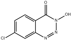 7-Chloro-3-hydroxybenzo[d][1,2,3]triazin-4(3H)-one 化学構造式