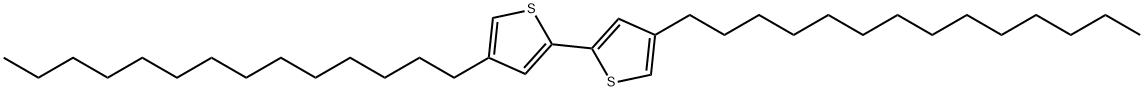 4,4'-二十四烷基-2,2'-联噻吩 结构式