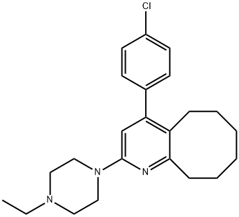 Blonanserin Impurity 10 Structure