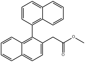 [1,1'-Binaphthalene]-2-acetic acid, methyl ester