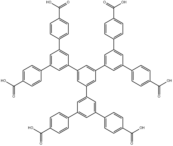 5,5-双(4-羧基苯基)-5-(4,4-二羧基-[1,1:3,1-三联苯]-5-基)-[1,1:3,1:3,1:3,1