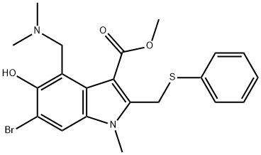 阿比朵尔杂质10, 1332614-17-1, 结构式