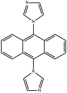 9,10-di(1H-imidazol-1-yl)anthracene Structure