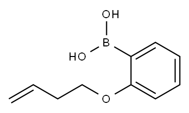 [2-(but-3-en-1-yloxy)phenyl]boronic acid Structure