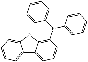 Phosphine, 4-dibenzofuranyldiphenyl- 化学構造式