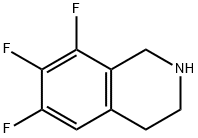 6,7,8-trifluoro-1,2,3,4-tetrahydroisoquinoline Struktur