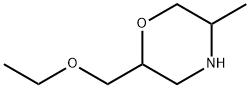Morpholine,2-(ethoxymethyl)-5-methyl- Structure