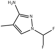 1-(difluoromethyl)-4-methyl-1H-pyrazol-3-amine Structure