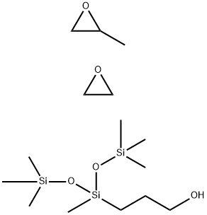 PEG/PPG-5/3トリシロキサン 化学構造式