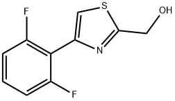 [4-(2,6-difluorophenyl)-1,3-thiazol-2-yl]methanol Structure