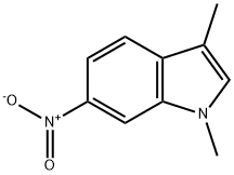 1,3-Dimethyl-6-nitro-1H-indole 结构式