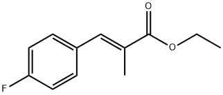 2-Propenoic acid, 3-(4-fluorophenyl)-2-methyl-, ethyl ester, (2E)-
