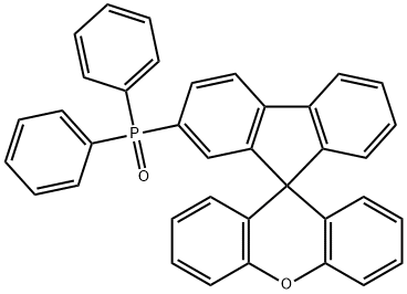 螺[芴-9,9'-氧杂蒽]-2-基-二苯基磷氧,1346002-80-9,结构式