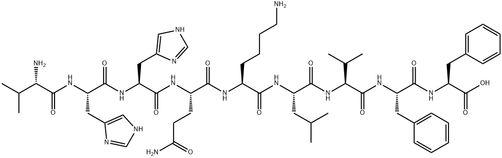 β-Amyloid (12-20) Structure