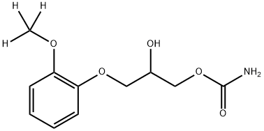 (±)-Methocarbamol-d3 (methoxy-d3)	 Structure