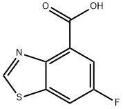 6-fluoro-1,3-benzothiazole-4-carboxylic acid Structure