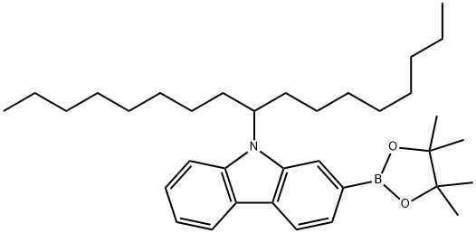 9H-Carbazole, 9-(1-octylnonyl)-2-(4,4,5,5-tetramethyl-1,3,2-dioxaborolan-2-yl)-