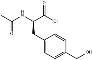AC-D-4-羟甲基苯丙氨酸, 134790-18-4, 结构式