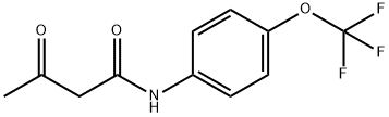 Butanamide, 3-oxo-N-[4-(trifluoromethoxy)phenyl]- Structure