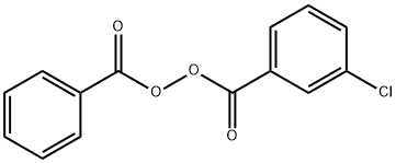 Benzoyl 3-chlorobenzoyl peroxide Structure