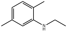 Benzenamine, N-ethyl-2,5-dimethyl- Structure