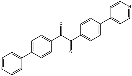 1,2-bis(4-(4-pyridyl)-phenyl)ethane-1,2-dione 结构式