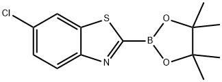 6-chloro-2-(tetramethyl-1,3,2-dioxaborolan-2-yl)-1,3-benzothiazole|