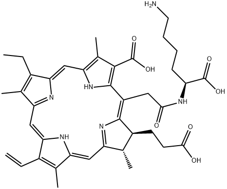 二氢叶吩E6单赖氨酸酰胺三钠盐, 1354424-49-9, 结构式