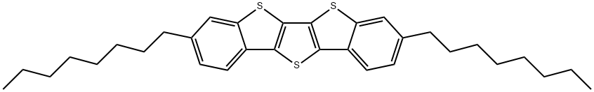 3,8-Dioctyl-thieno[3,2-b:4,5-b']bis[1]benzothiophene Structure