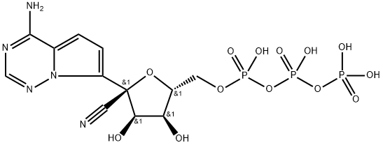瑞德西韦三磷酸, 1355149-45-9, 结构式