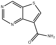Thieno[3,2-d]pyrimidine-7-carboxamide Struktur