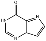 4H-Pyrrolo[3,2-d]pyrimidin-4-one, 3,7a-dihydro- Structure