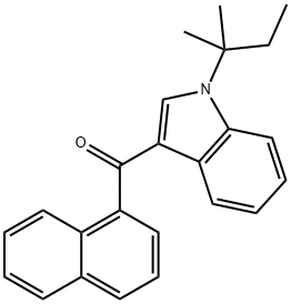 JWH 018 N-(1,1-dimethylpropyl) isomer Struktur