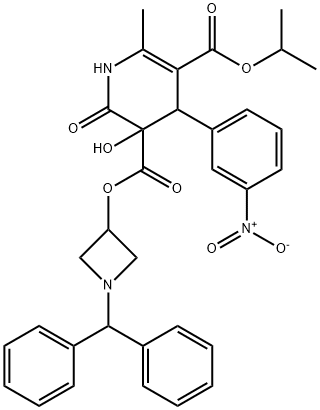 Azelnidipine Impurity 6, 1360462-96-9, 结构式