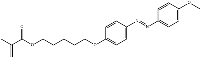1361201-66-2 2-PROPENOIC ACID, 2-METHYL-, 5-[4-[(1E)-2-(4-METHOXYPHENYL)DIAZENYL]PHENOXY]PENTYL ESTER