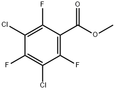 Benzoic acid, 3,5-dichloro-2,4,6-trifluoro-, methyl ester 化学構造式