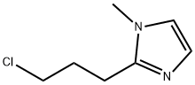 2-(3-氯丙基)-1-甲基-1H-咪唑, 136609-59-1, 结构式
