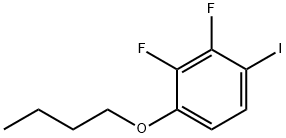 4-碘-2,3-二氟苯丁醚,1366126-91-1,结构式
